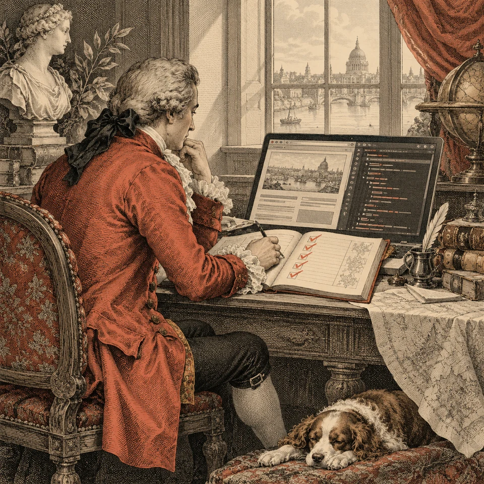 A careful report distinguishes passed checks from a browser review still outstanding.