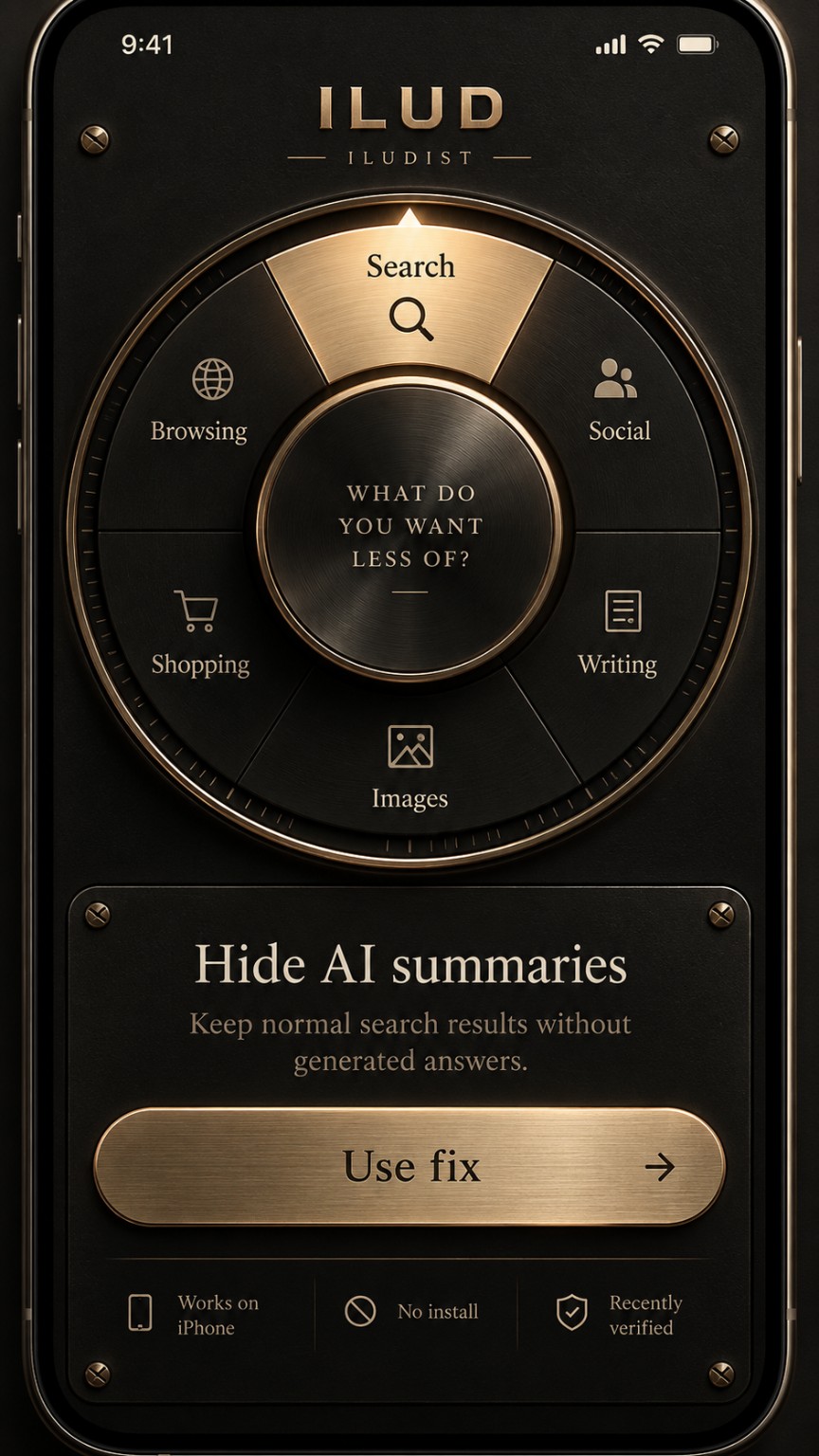 Supplied design reference for The Instrument