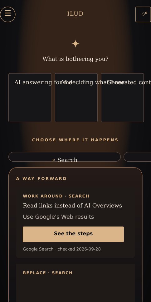 The Sanctuary concern choices and guide